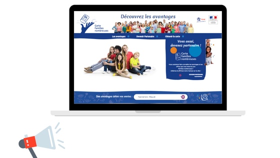CP Unaf carte familles nombreuses